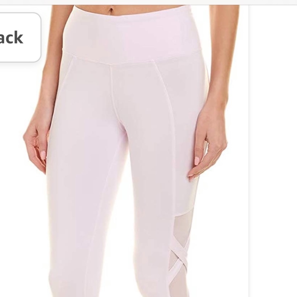 Betsey Johnson Women's Banded Criss Cross High Rise 7/8 Legging